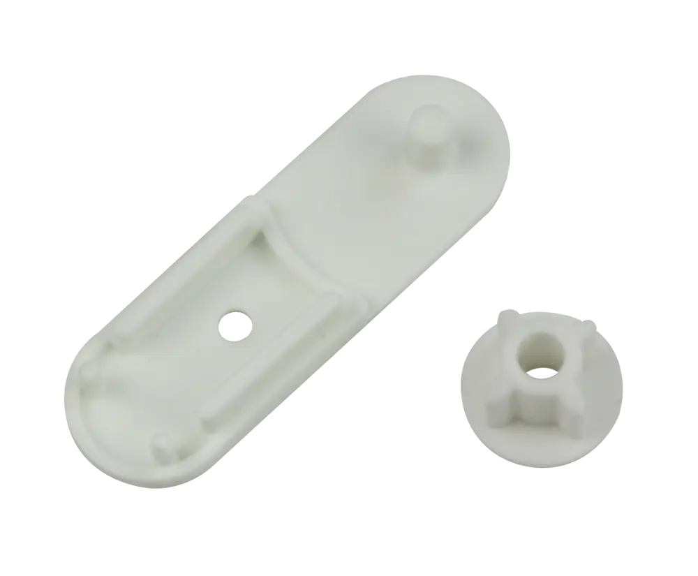 Концевая крышка, роликовый механизм, детали для слепых ПП, пластиковая Концевая крышка, ПВХ резиновые концевые колпачки для роликовых жалюзи, Нижняя направляющая