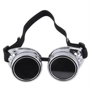 Kính Steampunk Cyber <span class=keywords><strong>Vintage</strong></span> Retro Hàn Punk Gothic Kính Bền Victoria Kính Râm Bán Chạy - Product Image 2