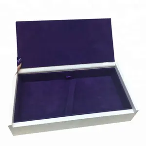 new design white lacquer finish wooden koran book box