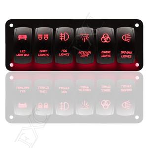 Interrupteur à bascule 12V-24v pour disjoncteurs de bateau marin de voiture lumière LED protégée contre les surcharges - Product Image 3