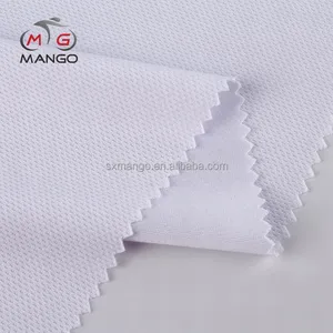 Toptan nem esneklik 150d 100% polyester pike örgü kabartmalı polyester kumaş