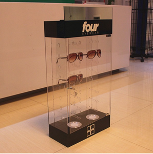 Countertop <span class=keywords><strong>Acrylic</strong></span> Sunglass Hiển Thị Trường Hợp Với Khóa - Product Image 1