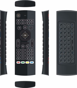 2.4G Air Mouse Remoto Retroiluminado, Teclado inalámbrico y de Aprendizaje de Infrarrojos <span class=keywords><strong>para</strong></span> <span class=keywords><strong>Kodi</strong></span> <span class=keywords><strong>Android</strong></span> <span class=keywords><strong>TV</strong></span> Box, - Product Image 2