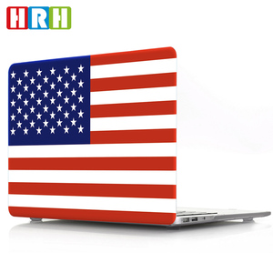 Wholesale Laptop Computer Flag Pattern Custom Hard Case Shell Protective For Macbook pro air 11 12 13 15 M1 laptop case