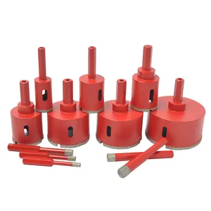 Diamond Drill Bits Coated Core Hole Saw Extractor Remover Tools