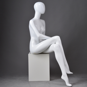 <span class=keywords><strong>Mannequin</strong></span> de sport sexy pour femme, <span class=keywords><strong>lingerie</strong></span> blanche brillante, vêtements - Product Image 5