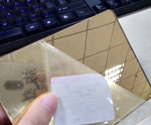 Tấm Nhựa 1.5Mm Của Nhà Sản Xuất Trung Quốc Tấm Gương Acrylic Màu Vàng Hồng Đen Kính Ps - Product Image 2