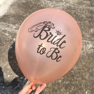 Sposa di essere Squadra Sposa Latex Balloon Festa di Nozze Festa di Compleanno Balloons Forniture - Product Image 2