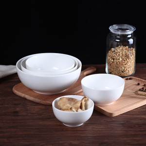Cuenco Ramen de melamina blanca, cuencos de mezcla para servir fideos de alta calidad - Product Image 2