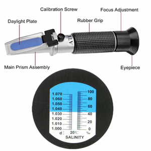 RHS-10sg refractómetro de salinidad con embalaje <span class=keywords><strong>del</strong></span> regalo refractómetro de salinidad - Product Image 2
