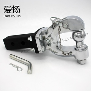 Chất Lượng Cao 5T Phổ Cây Trục Kết Hợp Với 2 "Bóng Cây Trục Móc Thép Trailer Bóng Núi Kéo Móc - Product Image 5