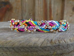 <b>Rope</b> Rhinestone BraceletHandmade Creations - Product Image 1