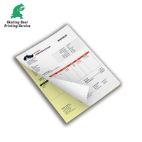 Nouveau Carnet de commandes, reçus et factures duplicata, 50 feuillets autocopiants