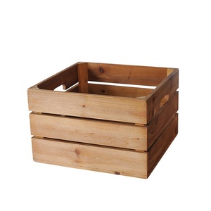 Caja <span class=keywords><strong>de</strong></span> libros y cosméticos <span class=keywords><strong>de</strong></span> madera Natural multifuncional, diseño rectangular tallado para almacenamiento <span class=keywords><strong>de</strong></span> escritorio pequeño <span class=keywords><strong>de</strong></span> artículos diversos - Product Image 4