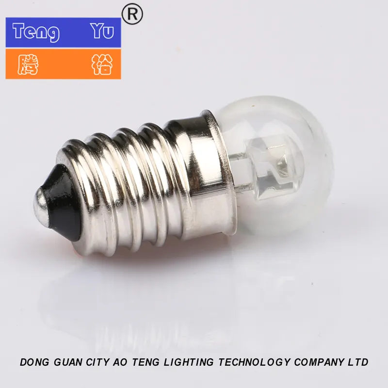 G11 E10 flashing spherical bulb LED dc3v flashlight spotlight bulb