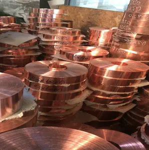 Медная лента Cu-DHP, медная фольга T2, толщина 0,1 мм, 0,2 мм, на заказ, для электротехнических применений - Product Image 6