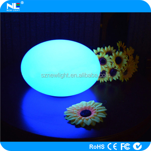 led bal licht outdoor kleur veranderende led eivorm bal kleur veranderende led licht sfeer bal - Product Image 3