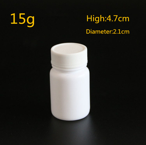 10 ml 15 ml 20 ml 30 ml 60 ml 80 ml 100 ml 150 ml सफेद पीई ठोस पाउडर दवा प्लास्टिक की बोतलों
