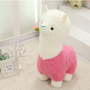 Gran peluche lindo alpaca muñeca gigante animales de peluche suave juguete regalo de niño - Product Image 2