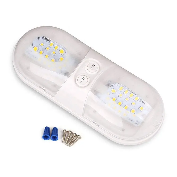 Luz LED SMD de 12v para coche, lámpara para barco marino, RV, para techo