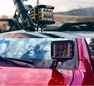 Flash LED de Luz Bar Vagens Lado Duplo Atirador 12 volts recarregável 5000 lumen levou luz de trabalho para Caminhão ATV UTV barco suv para jeep