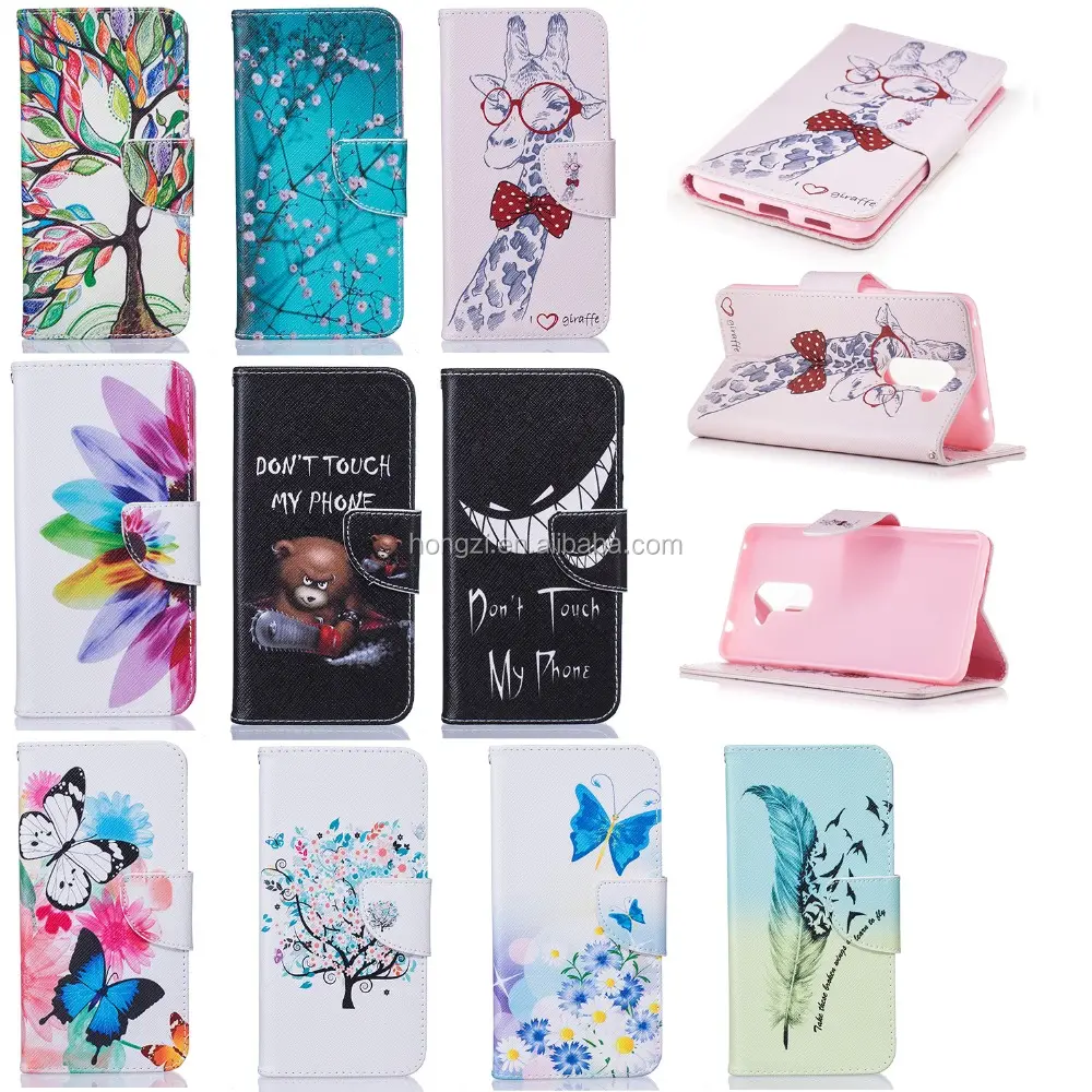 Voor Huawei Honor 6x Fashion Kleurrijke Magnetische Flip Wallet Pu Leather Painted Phone Case Voor Huawei Honor 6X Case Cover met Kaart