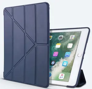 Shockproof PU Kulit Flip Anak-anak Tablet Penutup Case untuk iPad