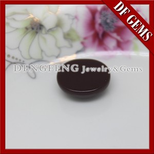 Coupe Cabochon dos plat ovale <span class=keywords><strong>fumé</strong></span> forme <span class=keywords><strong>verre</strong></span> Cabochon pierres précieuses - Product Image 2