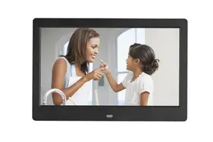 10.1 pouces Écran LCD avec Certification Télécommande 10 "Cadre Photo Numérique Avec Photo Lecture Vidéo