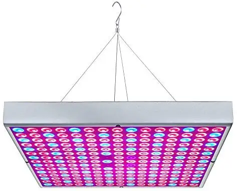 Amazon 45W Spektrum Penuh Tumbuh Lampu LED Grow Light Panel untuk Indoor Tanaman Hidroponik