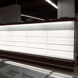 Refrigerador Multipuertas Abierto para Supermercado, Exhibición de Bebidas y Frutas, <span class=keywords><strong>Congelador</strong></span> <span class=keywords><strong>sin</strong></span> Puerta de Vidrio - Product Image 6