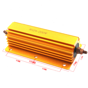 RX24 50W 1 Ohm Nhôm Tản Nhiệt Điện Trở Oxit Kim Loại - Product Image 4