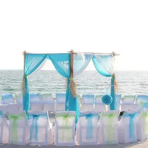 长阳热硬纱椅子盖窗扇蝴蝶结更宽的婚礼派对宴会18 x 275厘米