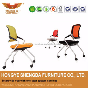 Office stackable chair cloth with Caster - Product Image 1
