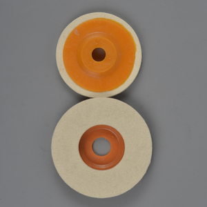أدوات جلخ الصوف عجلة من اللباد المصقول زاوية طاحونة الصوف القرص للرخام الحجر - Product Image 2