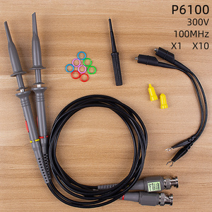 P6100 Presisi Tinggi Oscilloscope Probe 1X10X100 M Hz Buaya Klip Tes Probe - Product Image 3