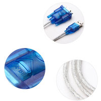 Adaptador de cable USB a RS232 Serial DB9 de 6 pies con chipset FTDI compatible con Win7 para uso en computadora
