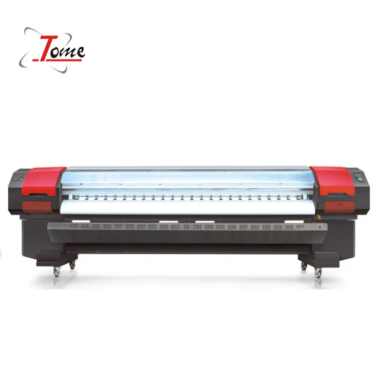 Cryhastjet impressora solvente, impressora de tinto de inkjet 4000 spt510 flexível, máquina de impressão de formato grande, 4/8 cabeças, impressora de panos, 1 ano