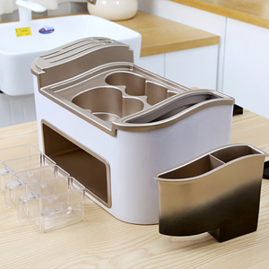 China proveedor al por mayor <span class=keywords><strong>de</strong></span> la cocina del hogar el uso <span class=keywords><strong>de</strong></span> plástico estante para platos - Product Image 6