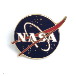 SM-ML102 Distintivi Personalizzati in Smalto Duro con Motivo <span class=keywords><strong>NASA</strong></span>, Produzione di Badge Motivazionali - Product Image 1