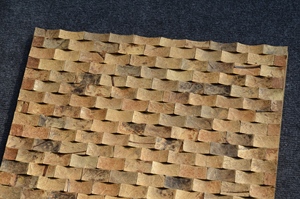 Wholesale Good Price <strong>Wall</strong> Panels Tile Coconut Shell <strong>Mosaic</strong> <strong>Wall</strong> <strong>Art</strong> 300*300mm Wood <strong>Mosaic</strong> for TV Background <strong>Wall</strong> - Product Image 4