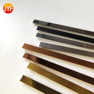 M43 Tùy Chỉnh Thép Không Gỉ Biên Giới Cạnh Gạch Kim Loại <span class=keywords><strong>Trim</strong></span> Cho Gạch Cài Đặt Đồng Góc <span class=keywords><strong>Trim</strong></span> - Product Image 2