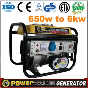 generador de gasolina elemax de ahorrar combustible 700w generador eléctrico de alimentación de cc