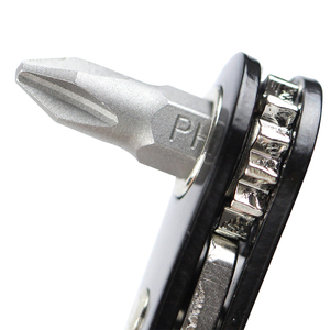 LAOA 10 in 1 Steel <strong>Ratchet</strong> <strong>Screwdriver</strong> <strong>Set</strong> S2 OEM Multifunction Tool Forward Reverse with Phillips Slotted Torx Bits - Product Image 3