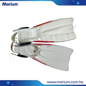 Palmes de plongée avec ailettes à talon ouvert pour la plongée sous-marine - Product Image 4