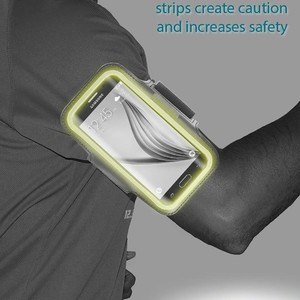 Alibaba más vendidos logotipo impreso <span class=keywords><strong>brazalete</strong></span> fitness <span class=keywords><strong>running</strong></span> brazal del teléfono celular para el iPhone - Product Image 3