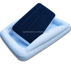 Juego de <span class=keywords><strong>cama</strong></span> de aire de viaje para niños, muebles para el hogar, colchón inflable para niños, regalo para niños - Product Image 1