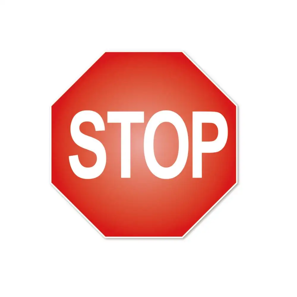 Hot Selling Iso Certificate Fast Delivery Reflective Stop Sign Wholesale In China