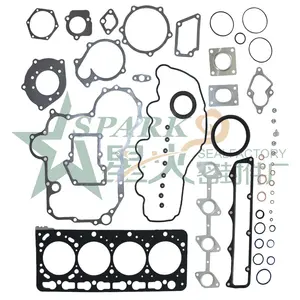 Farm harvester V3300 engine full set of gasket tractor accessories for Kubota excavator overhaul kit diesel engine parts