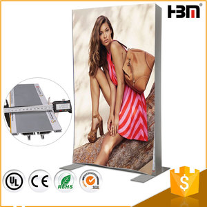 De pie caja de luz sin marco de perfil de aluminio con el lado iluminado llevó la luz - Product Image 6